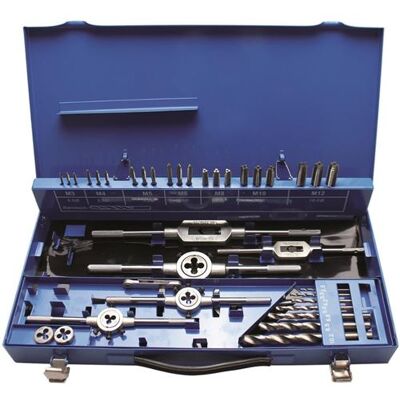 BGS TECHNIC - 3-12mm HSS-G set - 7 taps 7 dies - Coffret d’outils - Publicité BGS TECHNIC - 3-12mm HSS-G set - 7 taps 7 dies - Coffret d’outils - Publicité