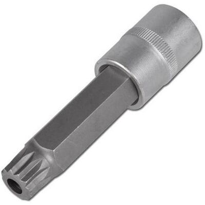 DOUILLE MALE SPLINE (XZN - MULTIDENTS) CARRE 1/2 - EMBOUT xzn 18 long 100 perce - Oc-pro - Publicité DOUILLE MALE SPLINE (XZN - MULTIDENTS) CARRE 1/2 - EMBOUT xzn 18 long 100 perce - Oc-pro - Publicité
