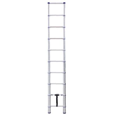 Echelle télescopique aluminium 2.9m Tubesca Comabi 94829 - Publicité Echelle télescopique aluminium 2.9m Tubesca Comabi 94829 - Publicité