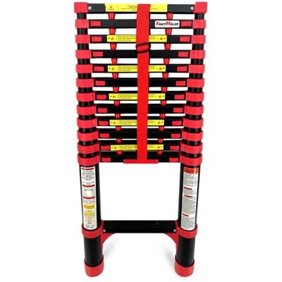 Non communiqué Échelle Télescopique Kraft Müller 2,6M en Aluminium Bricolage Pliable Extensible Unique Droite Multi-fonction, Charge 150 kg - Publicité Non communiqué Échelle Télescopique Kraft Müller 2,6M en Aluminium Bricolage Pliable Extensible Unique Droite Multi-fonction, Charge 150 kg - Publicité
