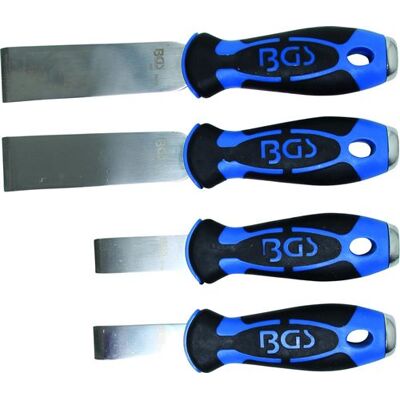 Non communiqué jeu de 4 grattoirs universels acier inox bgs technic - Bgs Technic - Publicité Non communiqué jeu de 4 grattoirs universels acier inox bgs technic - Bgs Technic - Publicité