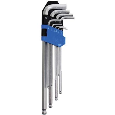 BGS TECHNIC - Allen metric ball-end hex key set 9 pcs - Ball-end - Metric - Hex key set - Publicité BGS TECHNIC - Allen metric ball-end hex key set 9 pcs - Ball-end - Metric - Hex key set - Publicité