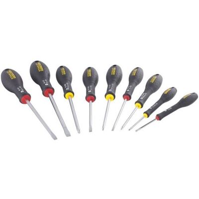 Non communiqué Jeu De 10 Tournevis - Stanley Fatmax - Fmht65439-0 - Electricien + Mecanicien + Phillips + Testeur Multicolore - Publicité Non communiqué Jeu De 10 Tournevis - Stanley Fatmax - Fmht65439-0 - Electricien + Mecanicien + Phillips + Testeur Multicolore - Publicité