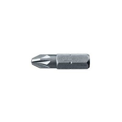 Embout de vissage Pozidriv 25mm 25pièces 1-68-945 Stanley - Publicité Embout de vissage Pozidriv 25mm 25pièces 1-68-945 Stanley - Publicité