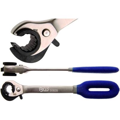 Oc-pro cle a tuyauter a cliquet rotatif de 8, 9, 10, 11, 12 ou 15 mm - 10 mm - Bgs Technic - Publicité Oc-pro cle a tuyauter a cliquet rotatif de 8, 9, 10, 11, 12 ou 15 mm - 10 mm - Bgs Technic - Publicité