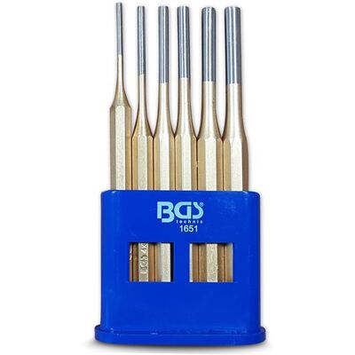 BGS Technic - Jeu de chasse-goupilles longs - 150mm - 3-8mm - Jeu de goupilles - Publicité BGS Technic - Jeu de chasse-goupilles longs - 150mm - 3-8mm - Jeu de goupilles - Publicité