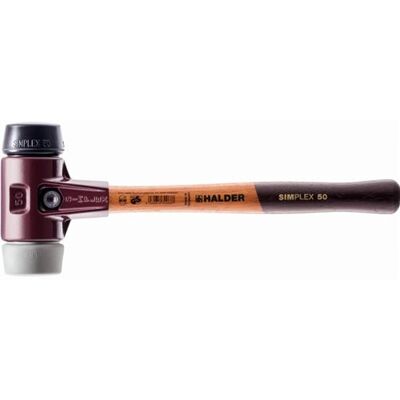Non communiqué Maillet HALDER SIMPLEX TPE moyen / caoutchouc chargé avec boîtier en fonte malléable et manche en bois - D=80 mm - 3023.080 - Publicité Non communiqué Maillet HALDER SIMPLEX TPE moyen / caoutchouc chargé avec boîtier en fonte malléable et manche en bois - D=80 mm - 3023.080 - Publicité