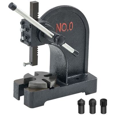 Non communiqué VEVOR Presse à Crémaillère 500kg 11,7cm Hauteur Max Pour Estampage Pliage Formage - Publicité Non communiqué VEVOR Presse à Crémaillère 500kg 11,7cm Hauteur Max Pour Estampage Pliage Formage - Publicité