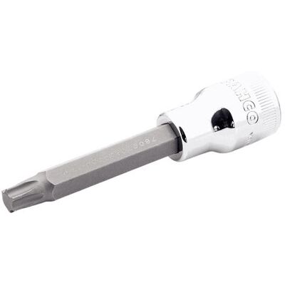 Douille tournevis 1/2 pour vis TORX T50 longueur 100 mm 7809TORX-T50-100 Bahco - Publicité Douille tournevis 1/2 pour vis TORX T50 longueur 100 mm 7809TORX-T50-100 Bahco - Publicité