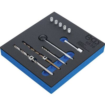 BGS TECHNIC - Kit de réparation de filetage d'injecteur - M6x100 - Publicité BGS TECHNIC - Kit de réparation de filetage d'injecteur - M6x100 - Publicité