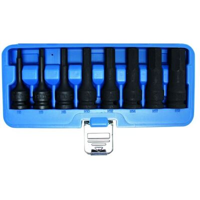 douilles impact 6 pans males a choc carre 1/2 coffret de 8 douilles - Bgs Technic - Publicité douilles impact 6 pans males a choc carre 1/2 coffret de 8 douilles - Bgs Technic - Publicité
