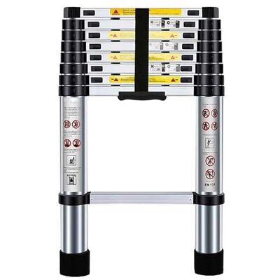 Non communiqué Échelle Télescopique Kraft Müller 2,6M en ALU, Charge 150kg, Pliable Extensible Unique Droite Multi-fonction, Bricolage - Publicité Non communiqué Échelle Télescopique Kraft Müller 2,6M en ALU, Charge 150kg, Pliable Extensible Unique Droite Multi-fonction, Bricolage - Publicité