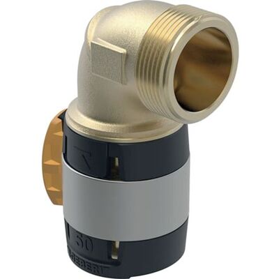 Non communiqué Coude raccord 90° FlowFit avec filetage mâle - DN. 50 - Ø 63 mm x Rp. 2'' - GEBERIT - 620.506.00.1 - Publicité Non communiqué Coude raccord 90° FlowFit avec filetage mâle - DN. 50 - Ø 63 mm x Rp. 2'' - GEBERIT - 620.506.00.1 - Publicité