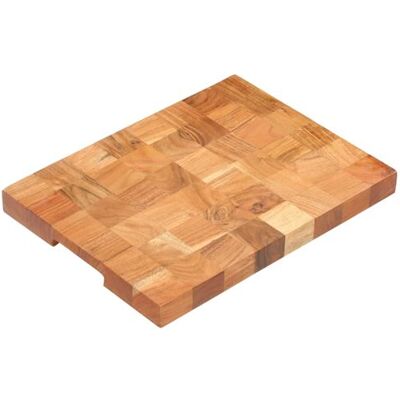 vidaXL Planche à découper en acacia - 40x30x3,8 cm - Planche de cuisine - Publicité vidaXL Planche à découper en acacia - 40x30x3,8 cm - Planche de cuisine - Publicité
