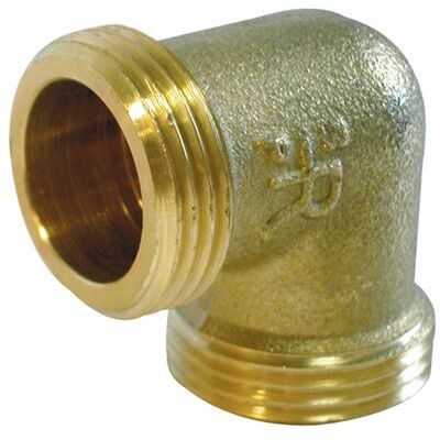 Sanitaire-distribution Coude 90° égal laiton à visser MM - Diamètre : 1/2'' - 15-21 - DN15 Sanitaire-distributio Gris - Publicité Sanitaire-distribution Coude 90° égal laiton à visser MM - Diamètre : 1/2'' - 15-21 - DN15 Sanitaire-distributio Gris - Publicité