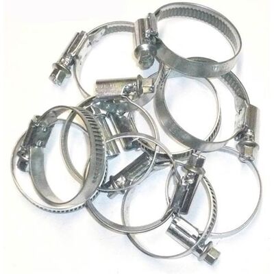 collier de durite bande pleine 25 - 40 10 colliers - Oc-pro - Publicité collier de durite bande pleine 25 - 40 10 colliers - Oc-pro - Publicité