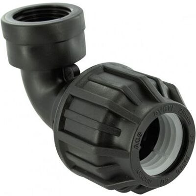 Non communiqué Raccord coudé 90° à compression plastique F 20 x 27 pour tube en per - Publicité Non communiqué Raccord coudé 90° à compression plastique F 20 x 27 pour tube en per - Publicité