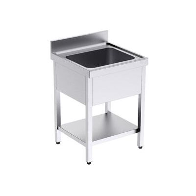 Non communiqué Plonge Inox avec Bâti 1 Bac Seul Gamme 700 et Etagère - Distform inox - Publicité Non communiqué Plonge Inox avec Bâti 1 Bac Seul Gamme 700 et Etagère - Distform inox - Publicité