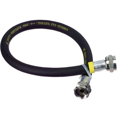 Marque Basic Gasslang 150 cm Raccord en aluminium - Tuyau de gaz - Publicité Marque Basic Gasslang 150 cm Raccord en aluminium - Tuyau de gaz - Publicité