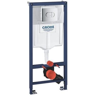 Non communiqué GROHE Bâti Support WC Solido 3 en 1 1 20m Bâti Support Encastré Plaque de Commande doub - Publicité Non communiqué GROHE Bâti Support WC Solido 3 en 1 1 20m Bâti Support Encastré Plaque de Commande doub - Publicité