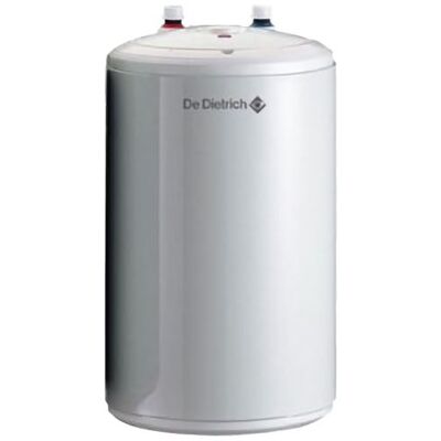 Chauffe eau électrique Cor-Email Bloc De Dietrich 15 L Sur évier Blanc - Publicité Chauffe eau électrique Cor-Email Bloc De Dietrich 15 L Sur évier Blanc - Publicité