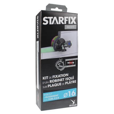 ANQUIER - Starfix - 16 mm - 15x21 mm - Kit de montage - Publicité ANQUIER - Starfix - 16 mm - 15x21 mm - Kit de montage - Publicité