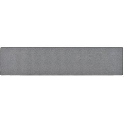 vidaXL Tapis de couloir gris foncé 50x250 cm - Tapis de couloir - Publicité vidaXL Tapis de couloir gris foncé 50x250 cm - Tapis de couloir - Publicité