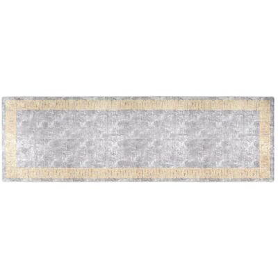 Tapis Lavable Gris vidaXL - Antidérapant Décor de Salon - Tapis - Publicité Tapis Lavable Gris vidaXL - Antidérapant Décor de Salon - Tapis - Publicité