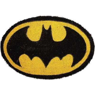 Non communiqué Paillasson ovale DC Comics: Batman Logo 60 x 40 cm Multicolore - Publicité Non communiqué Paillasson ovale DC Comics: Batman Logo 60 x 40 cm Multicolore - Publicité