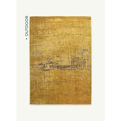 Tapis Jaune Griff de Louis de Poortere - Design Abstrait Moderne 140x200cm - Publicité Tapis Jaune Griff de Louis de Poortere - Design Abstrait Moderne 140x200cm - Publicité