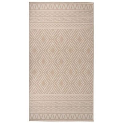 vidaXL Tapis Extérieur en Tissage Plat - Rayures Marron - 80x150 cm - Publicité vidaXL Tapis Extérieur en Tissage Plat - Rayures Marron - 80x150 cm - Publicité