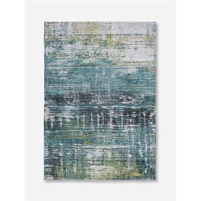Tapis Atlantic Streaks de Louis De Poortere - Vert/Bleu - 200 x 280 cm - Publicité Tapis Atlantic Streaks de Louis De Poortere - Vert/Bleu - 200 x 280 cm - Publicité