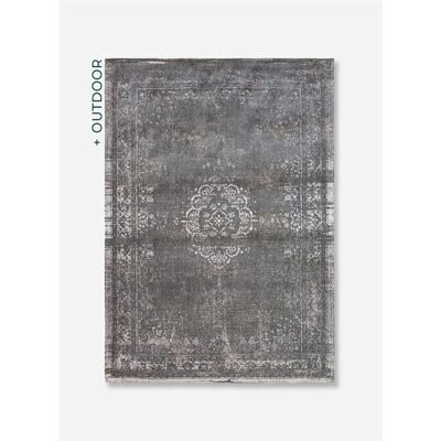 Tapis Louis De Poortere Médaillon Gris 140 x 200 cm - Tapis - Publicité Tapis Louis De Poortere Médaillon Gris 140 x 200 cm - Tapis - Publicité