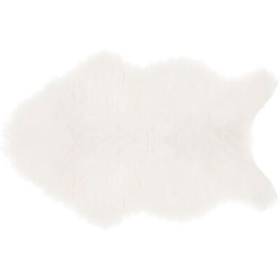 Atmosphera For Kids Atmosphera Kids - Tapis imitiation fourrure enfant Douceur - L. 60 x l. 90 cm - Blanc - Douceur Blanc - Publicité Atmosphera For Kids Atmosphera Kids - Tapis imitiation fourrure enfant Douceur - L. 60 x l. 90 cm - Blanc - Douceur Blanc - Publicité