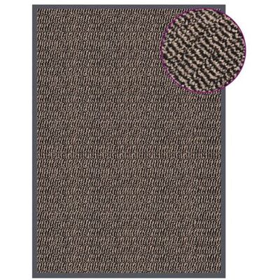 vidaXL Tapis d'entrée marron foncé 60x90 cm - Tapis d'entrée - Publicité vidaXL Tapis d'entrée marron foncé 60x90 cm - Tapis d'entrée - Publicité