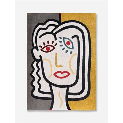 Tapis Dora Dorado de Louis de Poortere - Multicolore - 200x280 cm - Finition main - Publicité Tapis Dora Dorado de Louis de Poortere - Multicolore - 200x280 cm - Finition main - Publicité