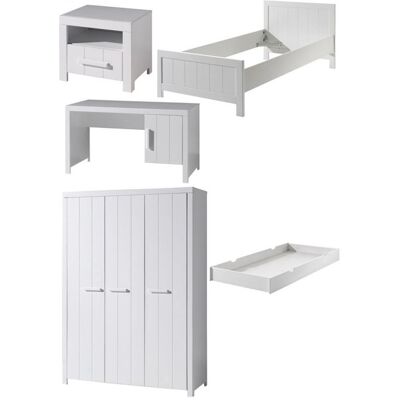 Vipack - ERIK White - Ensemble chambre - Publicité Vipack - ERIK White - Ensemble chambre - Publicité