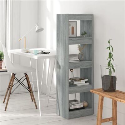 Non communiqué Bibliothèque Séparateur de pièce Sonoma gris 40x30x135 cm Gris - Publicité Non communiqué Bibliothèque Séparateur de pièce Sonoma gris 40x30x135 cm Gris - Publicité