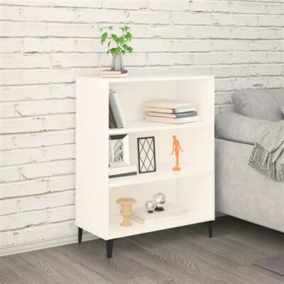 Nnevl Buffet Blanc - 69,5x32,5x90 Cm - Bois multicouche - Publicité Nnevl Buffet Blanc - 69,5x32,5x90 Cm - Bois multicouche - Publicité