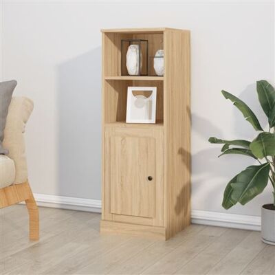 Non communiqué vidaXL Buffet haut chêne sonoma 36x35,5x103,5 cm bois d'ingénierie816323 Marron - Publicité Non communiqué vidaXL Buffet haut chêne sonoma 36x35,5x103,5 cm bois d'ingénierie816323 Marron - Publicité