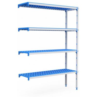 Non communiqué Rayonnage en Angle 4 Niveaux Profondeur 555 mm - L 4680 à 5800 mm - Pujadas - 5025 mm blanc - Publicité Non communiqué Rayonnage en Angle 4 Niveaux Profondeur 555 mm - L 4680 à 5800 mm - Pujadas - 5025 mm blanc - Publicité