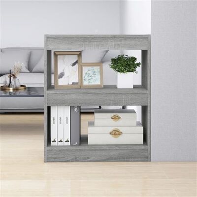 Non communiqué vidaXL Bibliothèque/Séparateur de pièce Sonoma gris 60x30x72 cm813600 Gris - Publicité Non communiqué vidaXL Bibliothèque/Séparateur de pièce Sonoma gris 60x30x72 cm813600 Gris - Publicité