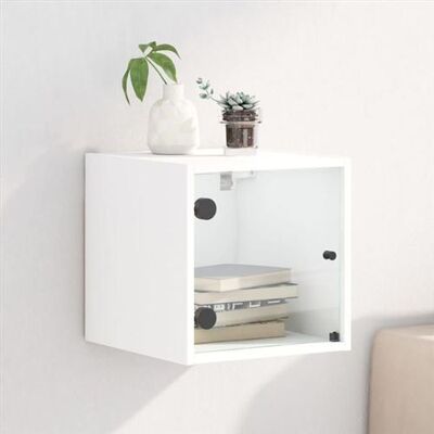 Non communiqué vidaXL Table de Chevet avec Porte en Verre, Armoire Latérale avec Compartiment, Table de Nuit, Table d'Appoint, Meuble de 836462 Blanc - Publicité Non communiqué vidaXL Table de Chevet avec Porte en Verre, Armoire Latérale avec Compartiment, Table de Nuit, Table d'Appoint, Meuble de 836462 Blanc - Publicité