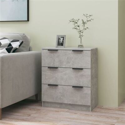 Non communiqué vidaXL Buffet Gris béton 60x30x70 cm Bois d'ingénierie811074 Gris - Publicité Non communiqué vidaXL Buffet Gris béton 60x30x70 cm Bois d'ingénierie811074 Gris - Publicité