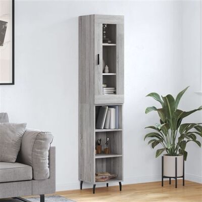 Non communiqué vidaXL Buffet Haut, Armoire de Rangement avec Pieds, Meuble de Rangement, Organisateur Salon Salle de Séjour, Sonoma Gris Bois d'Ingénierie Gris - Publicité Non communiqué vidaXL Buffet Haut, Armoire de Rangement avec Pieds, Meuble de Rangement, Organisateur Salon Salle de Séjour, Sonoma Gris Bois d'Ingénierie Gris - Publicité