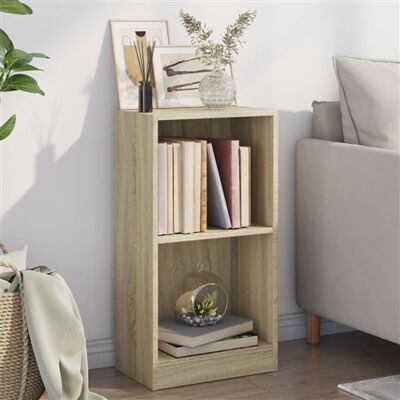 vidaXL Bibliothèque Chêne sonoma 40x24x75 cm Bois d'ingénierie800822 Brun - Publicité vidaXL Bibliothèque Chêne sonoma 40x24x75 cm Bois d'ingénierie800822 Brun - Publicité