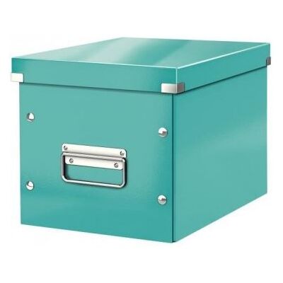 Leitz click + store cube - boite de rangement - m - menthe - Publicité Leitz click + store cube - boite de rangement - m - menthe - Publicité