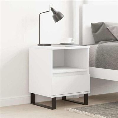 Non communiqué vidaXL Table de chevet Blanc 40x35x50 cm Bois d’ingénierie 830636 Blanc - Publicité Non communiqué vidaXL Table de chevet Blanc 40x35x50 cm Bois d’ingénierie 830636 Blanc - Publicité