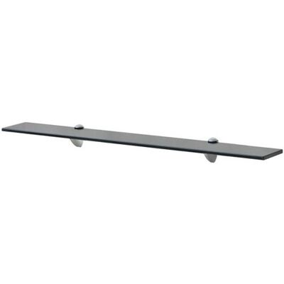 VidaXL Étagère murale Étagère en verre Fond en verre étagère en verre étagère de salle de bain Noir 80 x 20 cm 8 mm Noir - Publicité VidaXL Étagère murale Étagère en verre Fond en verre étagère en verre étagère de salle de bain Noir 80 x 20 cm 8 mm Noir - Publicité