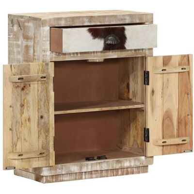 Non communiqué vidaXL Dressoir 60x30x75 cm massief mangohout249862 Brun - Publicité Non communiqué vidaXL Dressoir 60x30x75 cm massief mangohout249862 Brun - Publicité